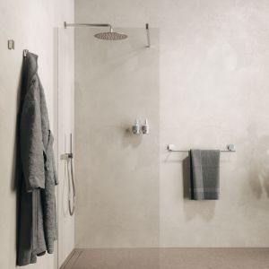 Geesa Topaz Chrome 917907-02-60-A handdoekrek 60cm chroom