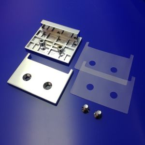 HSK Kienle E100313-O-41 C hinge part glass holder top, chrome