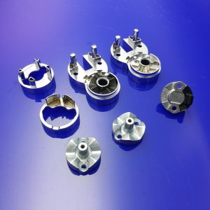 HSK E100082-2-41 draailagers voor douchedeur, boven/onder, chroom