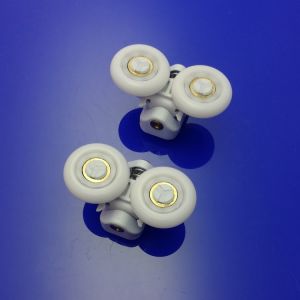 Huppe X1, 061264 set of casters, top