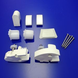 Provex Vario 1232SA30F+ scharnierset wit RAL 9010