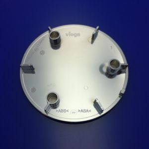 Viega Tempoplex 850 081 afdekplaatje voor douchesifon ø115mm chroom