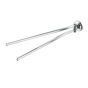 Geesa Hotel 915305-02 handdoekrek 2-armig chroom