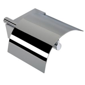 Geesa Nexx 750802 toiletrolhouder met klep chroom (OUTLET)