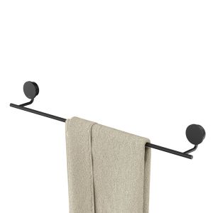 Geesa Opal Black 917207-06-60 handdoekrek 60 cm zwart