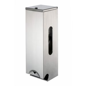 Geesa Public Area 911233 toilet roll dispenser stainless steel brushed