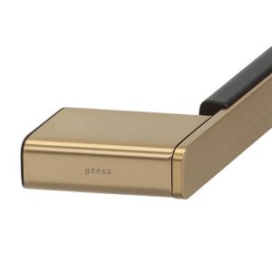 Geesa Shift Gold Brushed 919906-07 bath handle brushed gold