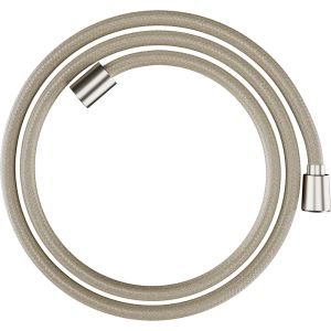 Hansgrohe 28260820 Designflex Brauseschläuche textil 160cm nickel gebürstet