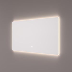 Hipp Design Spiegel Beleuchtung SPV 12510 KW 80x70cm mit indirekter LED rundum und Spiegelheizung