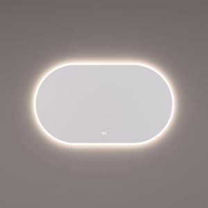 Hipp Design SPV 13750 KW mirror oval-straight with direct and indirect LED lighting all around 160x70x3cm