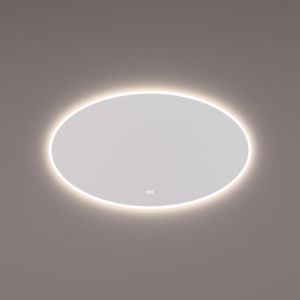 Hipp Design SPV 13840 KW mirror oval with direct and indirect LED lighting all around 140x70x3cm