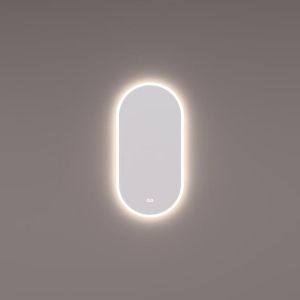 Hipp Design SPV 13920 KW mirror oval-straight with direct and indirect LED lighting all around 45x90x3cm