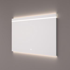 Hipp Design SPV 4520 KW mirror with horizontal LED stripe and indirect lighting top and bottom 100x70x3cm