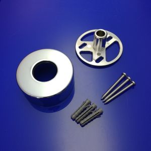 HSK E98501-1-41 wall bracket with rosette chrome