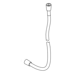 HSK Shower & Co! E98515-5-280 doucheslang 150cm gunmetal