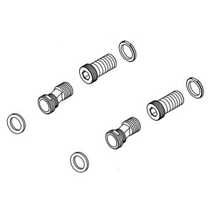 HSK Shower & Co! E98567 Set S-Kupplungen