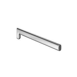 Inda Claire A71150NE vlag vormige handdoekstang mat zwart