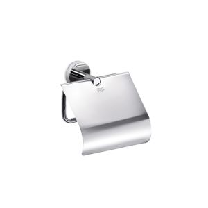 Inda Gealuna A10260NS toilet roll holder with flap stainless steel brushed