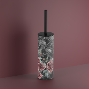 Inda MY Art La Santa AV014BNE12Y toiletborstelgarnituur mat zwart