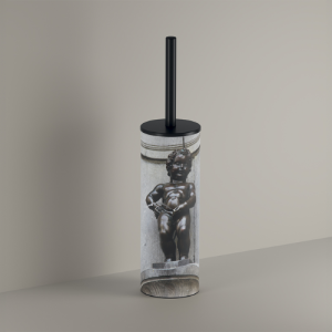 Inda MY Art Manneken AV014BNE17Y toiletborstelgarnituur mat zwart