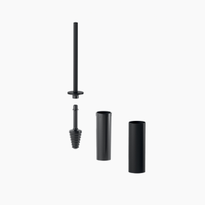 Inda MY MiniLove AV514BNE toiletborstelgarnituur wand mat zwart