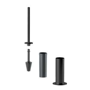 Inda MY MiniLove AV514ZNE toiletborstelgarnituur mat zwart