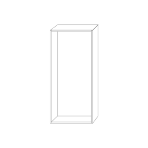 Inda MY Secret VT00301000 Hilfsrahmen für A8085A und A8085B Einbaunische