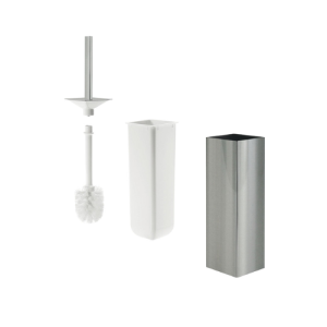 Inda MY Way AV114AAS toiletborstelgarnituur rvs zijdeglans