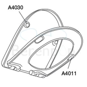 Pressalit 345 938000-D02999 WC-Sitze mit Deckel weiß