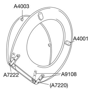 Pressalit Objecta 53111-BA1999 WC-Sitze ohne Deckel schwarz polygiene