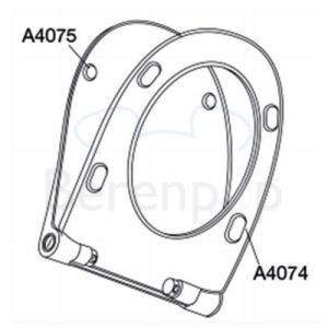 Pressalit Sway D 934001-BL6999 WC-Sitze mit Deckel schwarz
