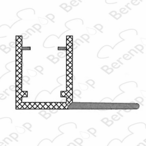 Riho 565160011 drainage strip, 100cm, 6mm