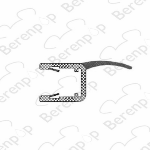 Riho Scandic 562010001 sealing strip, h-profile, 201cm / 8mm