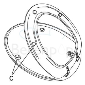Villeroy en Boch Amadea 881061R1 WC-Sitze mit Deckel weiß