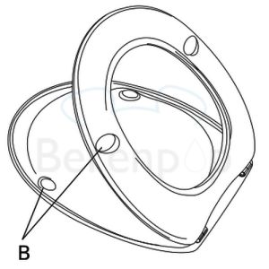 Villeroy en Boch Grangracia 88226101 WC-Sitze mit Deckel weiß