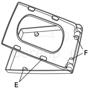 Villeroy en Boch La Belle 9M12S1R1 WC-Sitze mit Deckel weiß