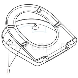 Villeroy en Boch O.Novo 9M396101 WC-Sitze mit Deckel weiß