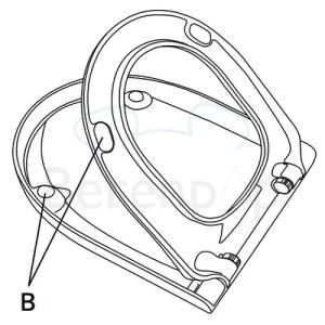 Villeroy en Boch Omnia Architectura Compact 9M66E101 WC-Sitze mit Deckel weiß