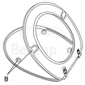 Villeroy en Boch Omnia Classic 88236109 WC-Sitze mit Deckel pergamon