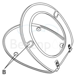 Villeroy en Boch Omnia Classic / O.Novo 88246101 WC-Sitze mit Deckel weiß