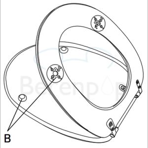 Villeroy en Boch Omnia Classic Vita / O.Novo 88216101 WC-Sitze mit Deckel weiß *nicht mehr lieferbar*