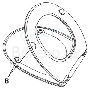 Villeroy en Boch Omnia Pro / O.Novo 88206101 WC-Sitze (Kindersitz) mit Deckel weiß *nicht mehr lieferbar*