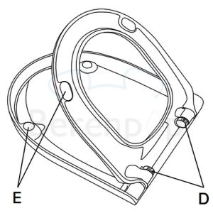 Villeroy en Boch Subway 9M55Q1R3 WC-Sitze mit Deckel pergamon *nicht mehr lieferbar*