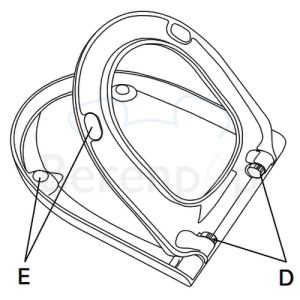 Villeroy en Boch Subway 1.0 Compact 9M66Q101 WC-Sitze mit Deckel weiß *nicht mehr lieferbar*