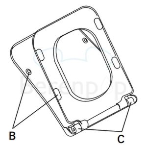 Villeroy en Boch Venticello Slimseat Line 9M80S101 WC-Sitze mit Deckel weiß