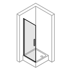 Huppe Design elegance, 025310 waterkering, eindkappen