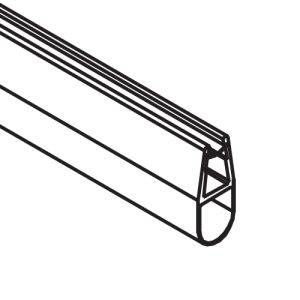 HSK Favorit E60076 Kugelprofil für Badewanneneinzelklappwand, transparent *nicht mehr lieferbar*.