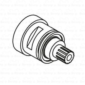 HSK Dusche & Co! E98575 (155230) Umleiterkartusche für Ersatz