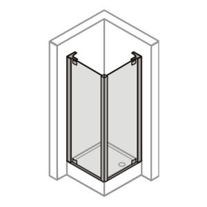 Huppe 1002, 054272 muurbevestiging *niet meer leverbaar*