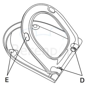 Villeroy & Boch Subway 9M55Q101 WC-Sitze mit Deckel weiß (Outlet)